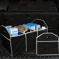Car Trunk Storage Box Non-woven Folding Handle Bag Edge Finishing