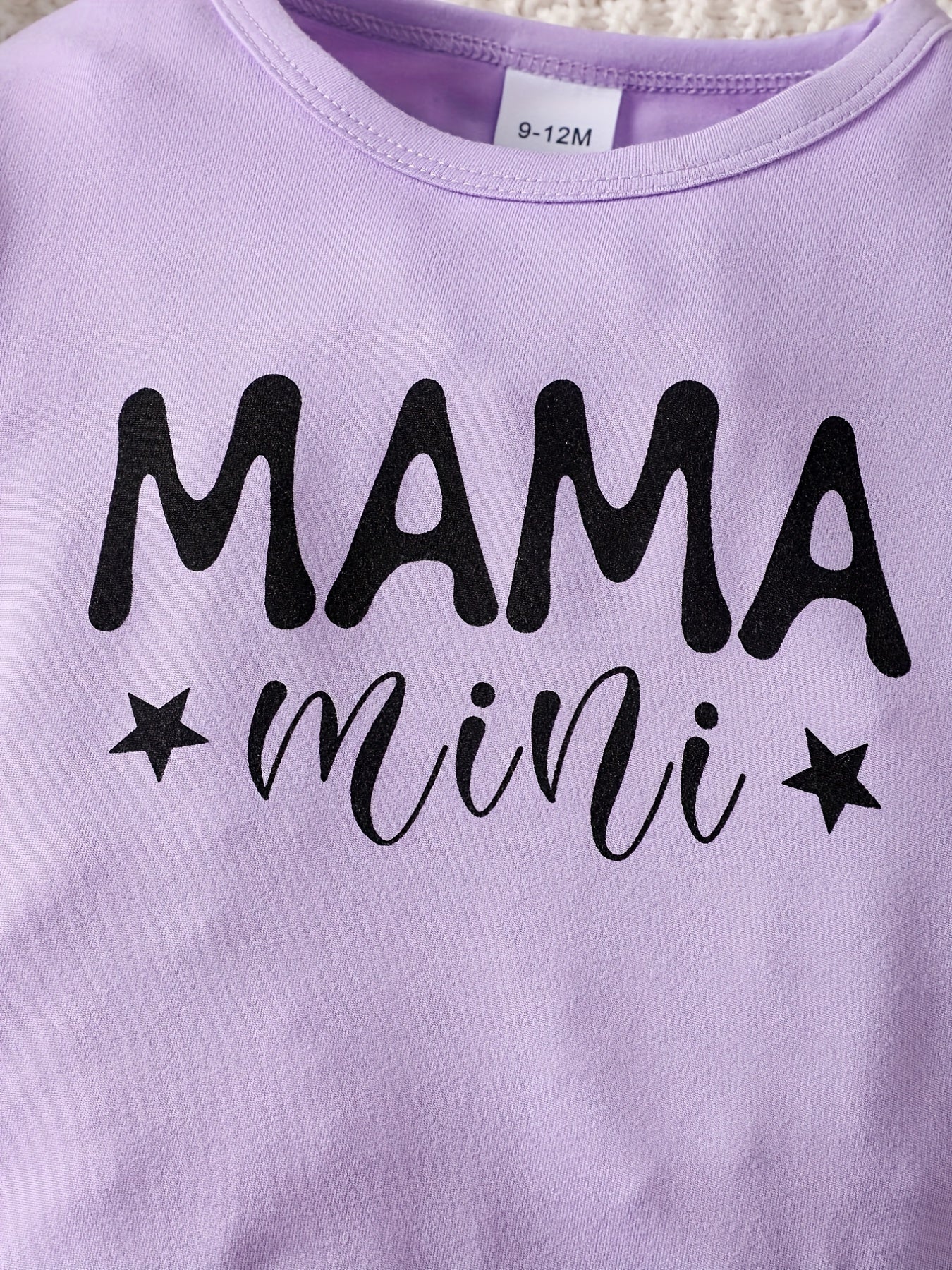 Mama's Mini Long Sleeve Top Pants Set