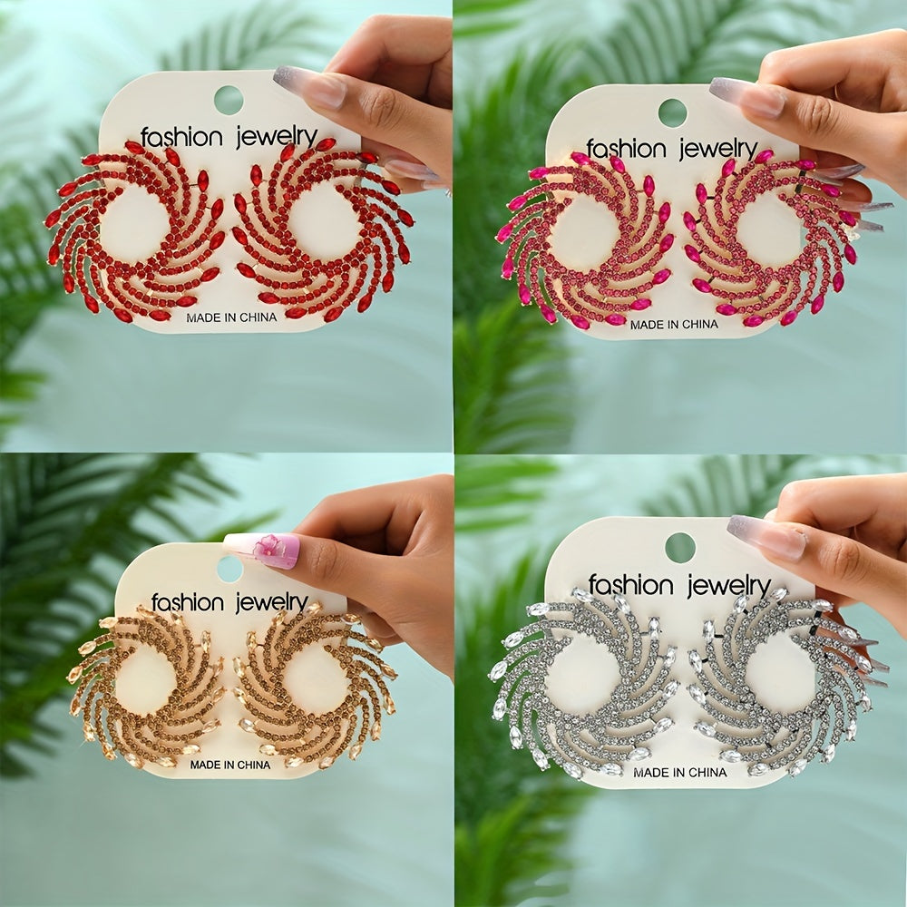 Geometric Shape Personality Earrings Ladies Jewelry Catwalk Accessories