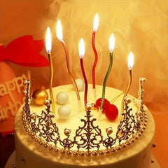 Colorful Spiral Candle Party Decoration Birthday Cake Candle