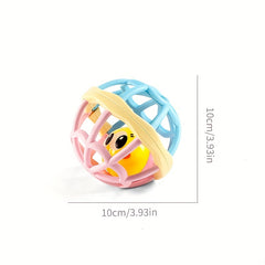 Baby Fitness Soft Rubber Toy Crawling Guide Ball Dumbbell