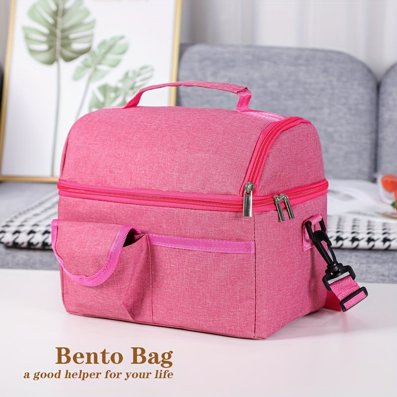 Waterproof Insulated Lunch Bag Large Capacity Handbag