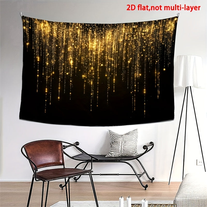 Golden Sparkle Photography Backdrop for Roaring 20s & Masquerade