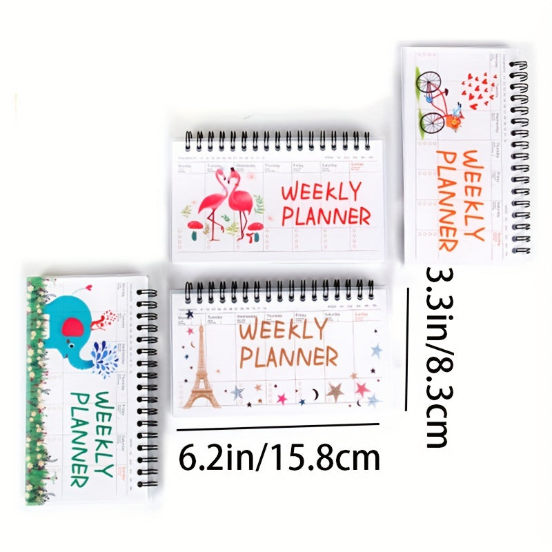 50 Sheets Tearable Planner Schedule Notebook for Home Office School
