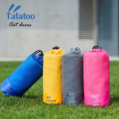 TATATOO Microfiber Sports Towel Soft Sweat Absorbing