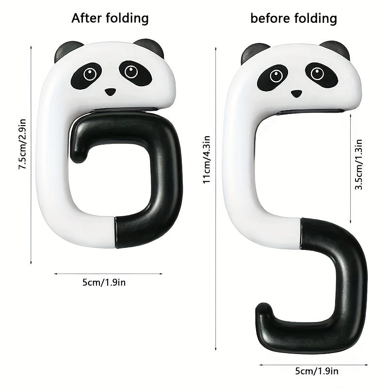 Cute Animal Adhesive Hooks for Coats, Hats, Towels - Set of 4