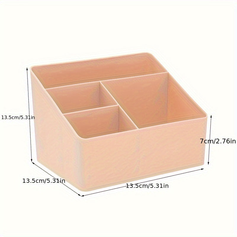 Minimalist Desktop Storage Box for Cosmetics, Remote Control, Stationery