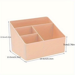 Minimalist Desktop Storage Box for Cosmetics, Remote Control, Stationery