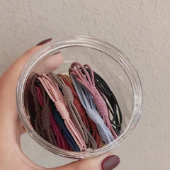 Seamless Hair Tie Hair Rope No Crease Ponytail Holders