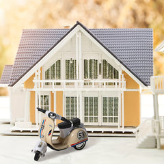 Motorcycle Shaped Desktop Decor Resin Home Decoration