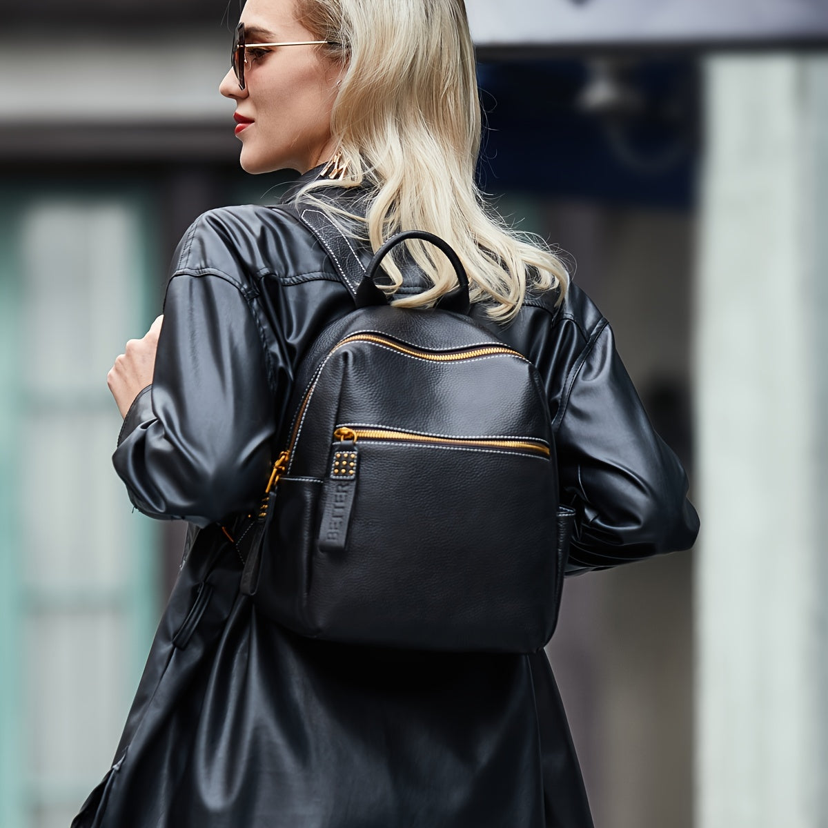 Small Backpack Women's With Adjustable Strap For Work & Travel