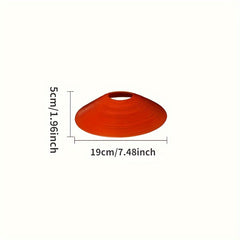 20pcs Soccer Ball Training Disc Agility Speed Equipment