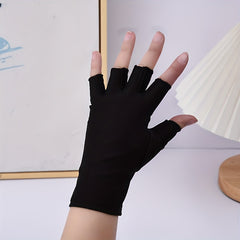 Fingerless Gloves Women Men Touch Screen Cycling Driving Sports Gloves
