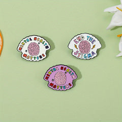 Brain Modelling Brooch for Mental Health Awareness