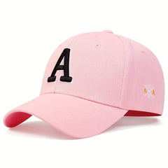 Embroidery Casual Baseball Cap Solid Dad Hat Unisex Sun Hats For Women Men