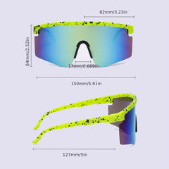 Men's Tinted Lens Cycling Sunglasses for Outdoor Sports
