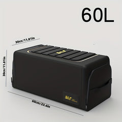 High-End Car Trunk Organizer Foldable Compartment