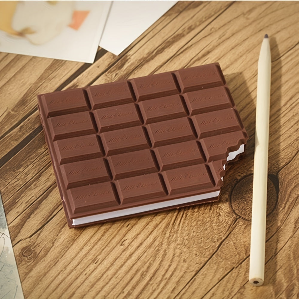 Chocolate Flavor Biscuit Memo Book Stationery Small Gift