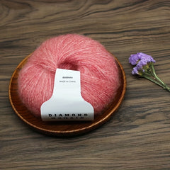 25g 100 Acrylic Mohair Yarn Soft Warm Wool Yarn for Crocheting and Knitting