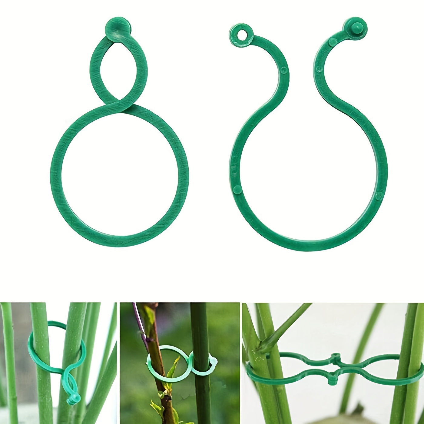 50pcs Plant Stand Trellis Clip for Growing Vegetables Upright