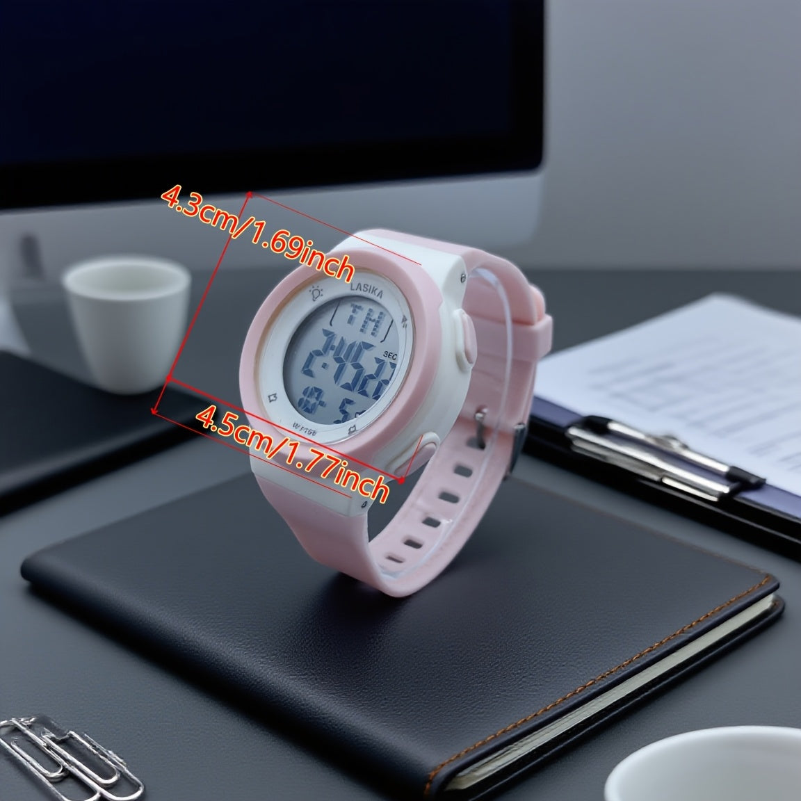 Girls' Waterproof Timer Watch for 8-18 Year Olds