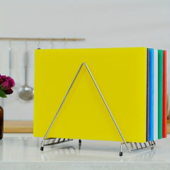 Stainless Steel Floor Standing Chopping Board Rack Kitchen Storage Rack