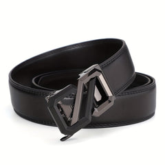 High End Cowhide Leather Men's Business Belt