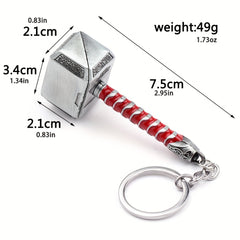Hammer Car Keychain Perfect for Cosplay