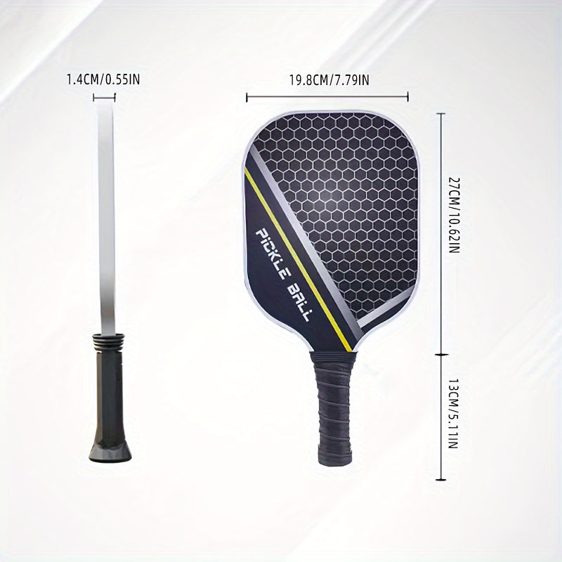 Carbon Fiber Pickleball Paddle Set with Rackets