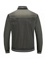 Men's Zipper Baseball Collar Jackets with Pockets
