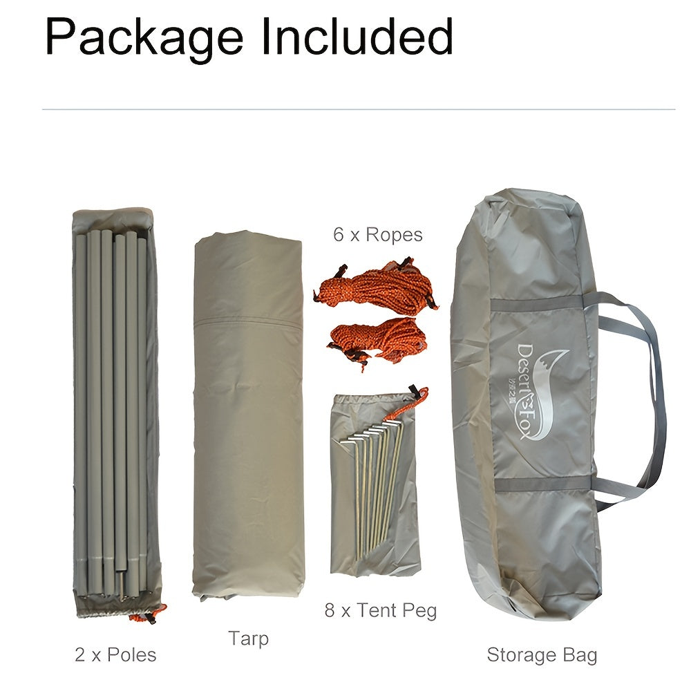 Waterproof Sunshade Canopy Cooling Shed Cloth for Camping