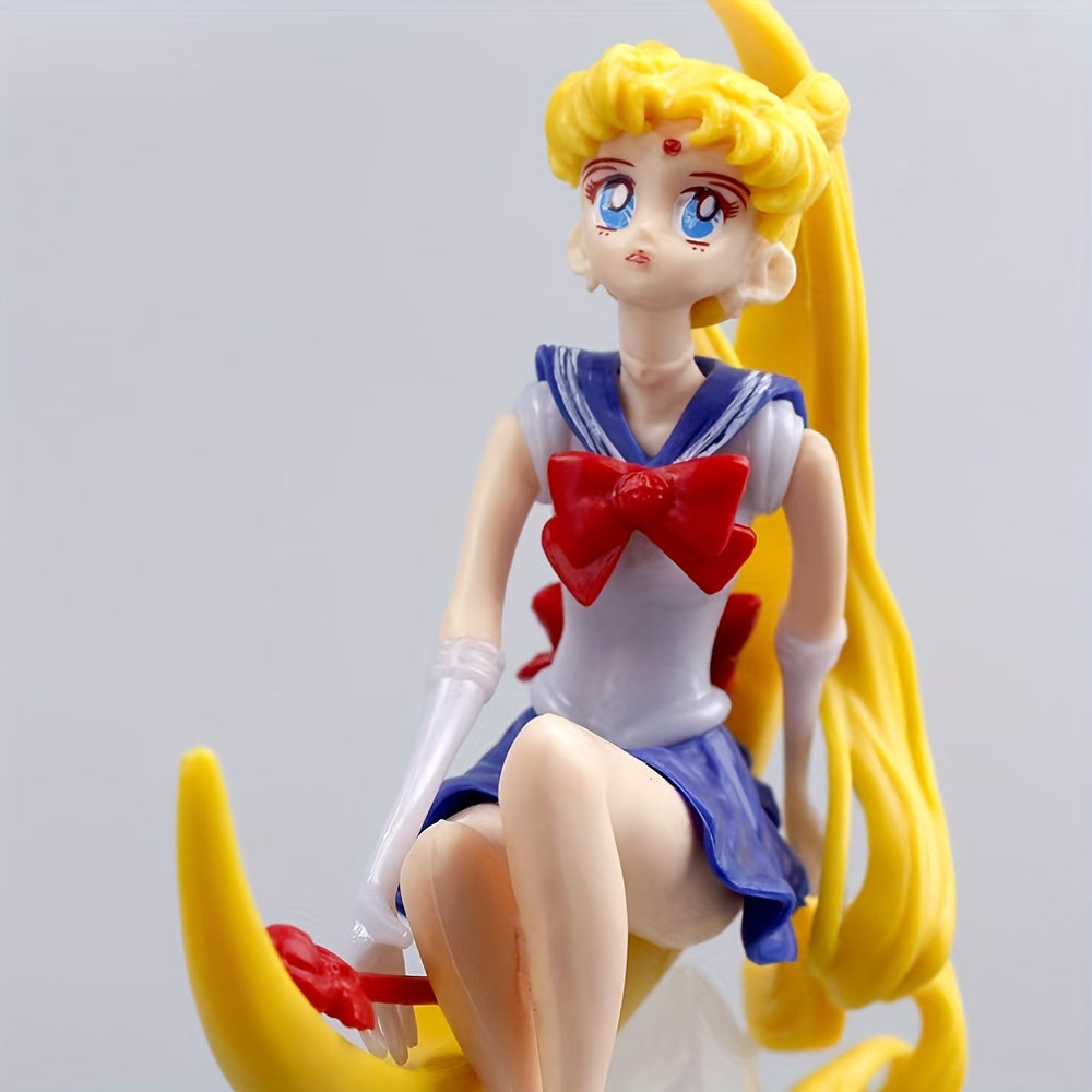 Magical Girl Models Anime Character Figurines Home And Car Decorations