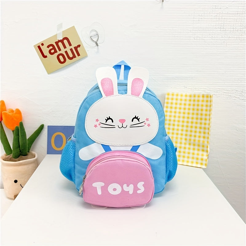 Kids Little Rabbit Backpack Large Capacity Kindergarten Schoolbag Waterproof