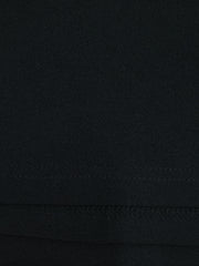 Women's Plus Size Flared Leg Trousers with Elastic High Rise