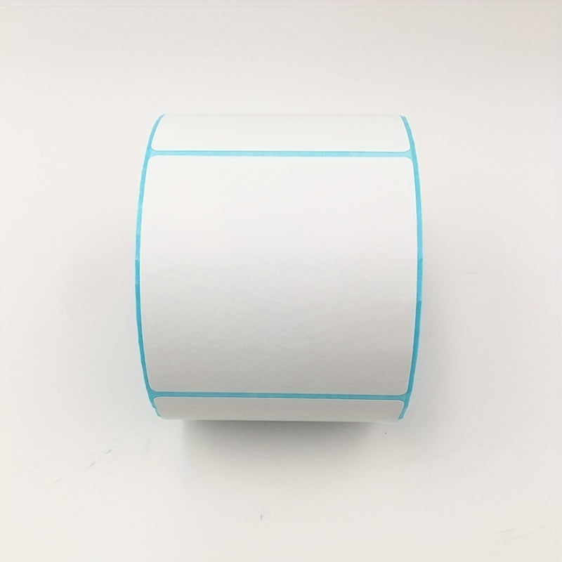 Waterproof Heat-Proof Square Label Paper 80mm QR Code Sticker