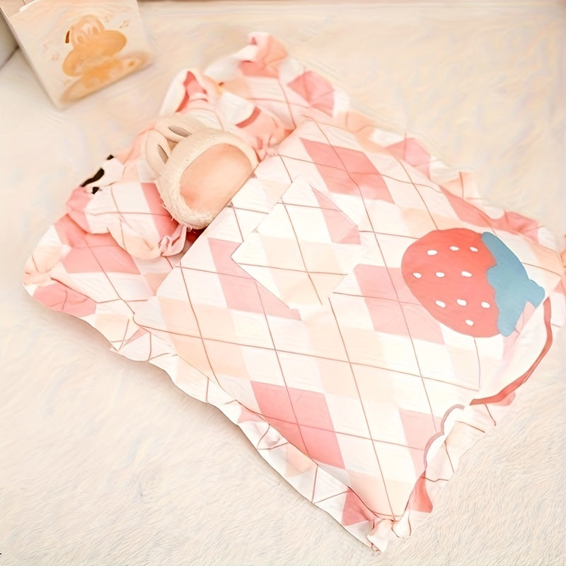 Mini Quilt & Pillow Set for 6-9in Dolls
