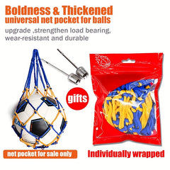 Mesh Ball Storage Bag Large Capacity for Training and Sports