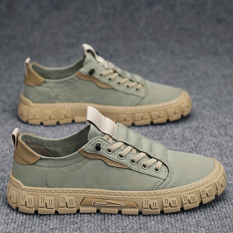 Men's Breathable Mesh Sneakers Non Slip Outdoor Shoes For Hiking Climbing