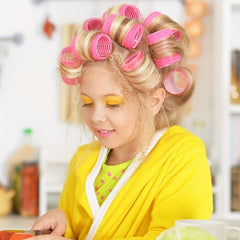 2pcs Plastic Fixing Curling Clip Hair Root Clip For Girls Children