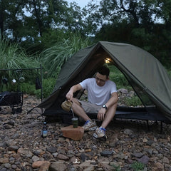 Lightweight Outdoor Walking Tent Single Tent Camping Tent Waterproof Windproof