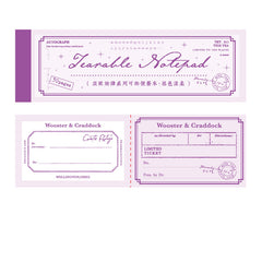 30 Sheets Tearable Note Retro Frame Manual Account Material Backing