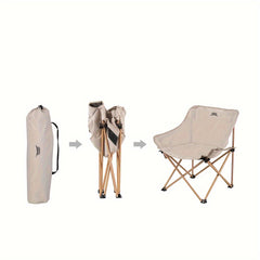 BRS Outdoor Folding Moon Chair Portable Ultra Light Camping Fishing Chair