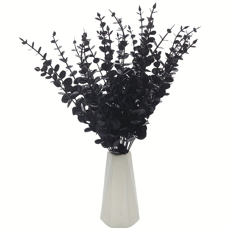 10pcs Eucalyptus Leaves for Home Decor and DIY Projects