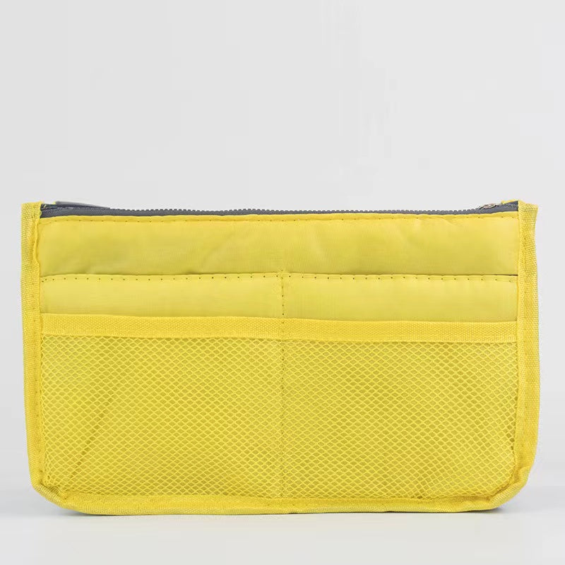 Large Capacity Portable Storage Bag Double layer Cosmetic Bag Foldable Organizer