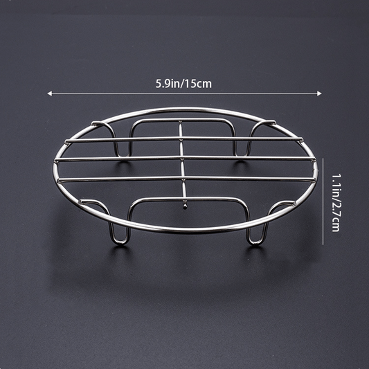 Stainless Steel Steaming and Cooling Rack for Kitchen Cooking