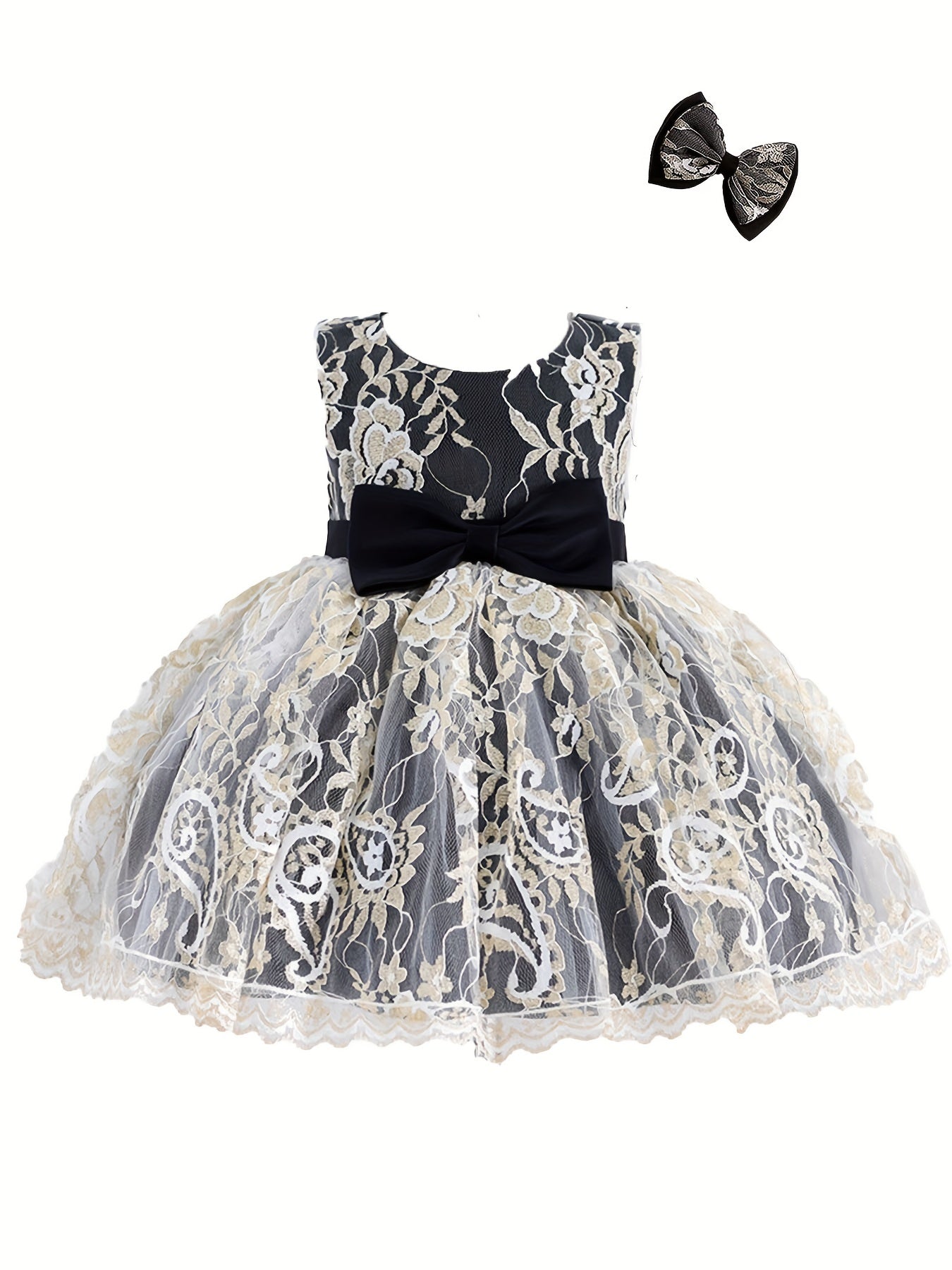 Children's Princess Dress Pompous Dress Flame Dress Performance Dress