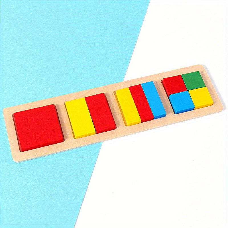 Montessori Geometric Puzzle Set for Kids