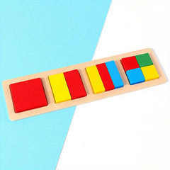 Montessori Geometric Puzzle Set for Kids