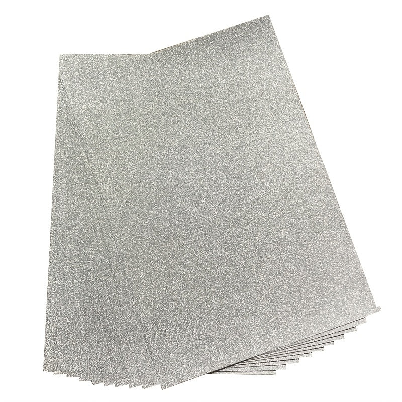10pcs Glitter Paper Cardstock for DIY Christmas Crafts