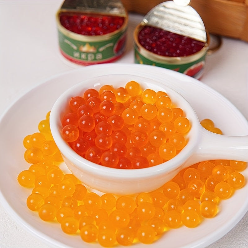 PVC Caviar Model DIY Food Play Kitchen Toy
